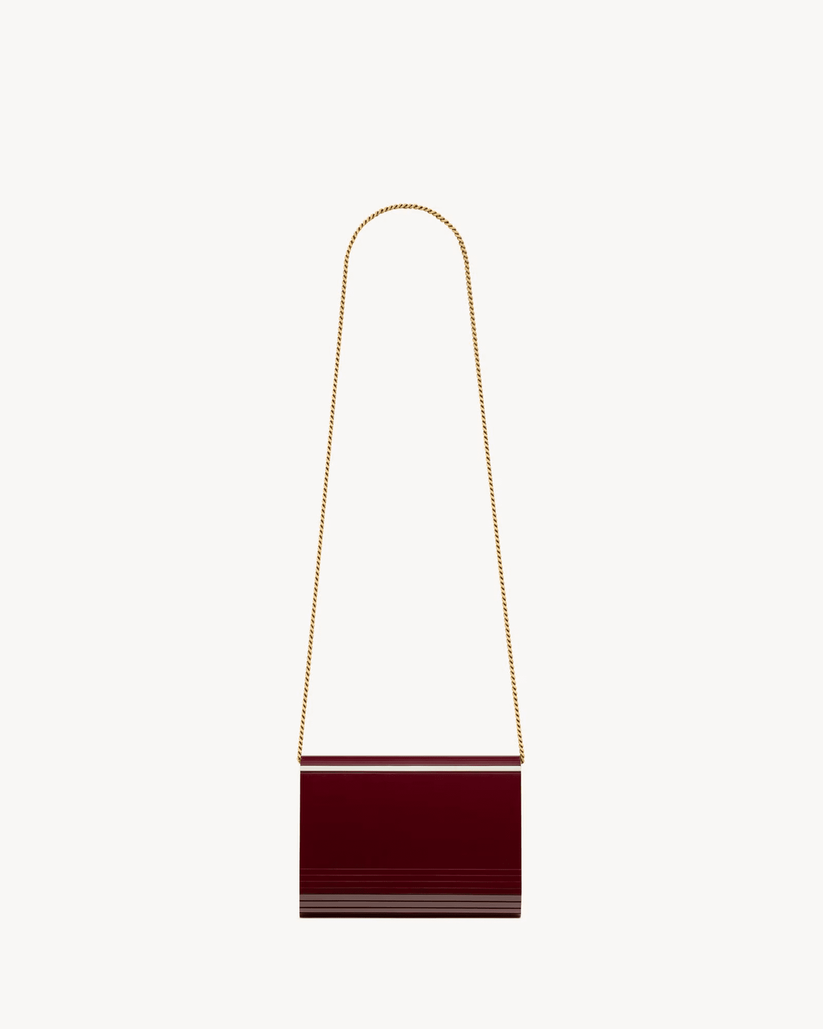 Saint Laurent VICKY MINAUDIÈRE in PLEXIGLAS