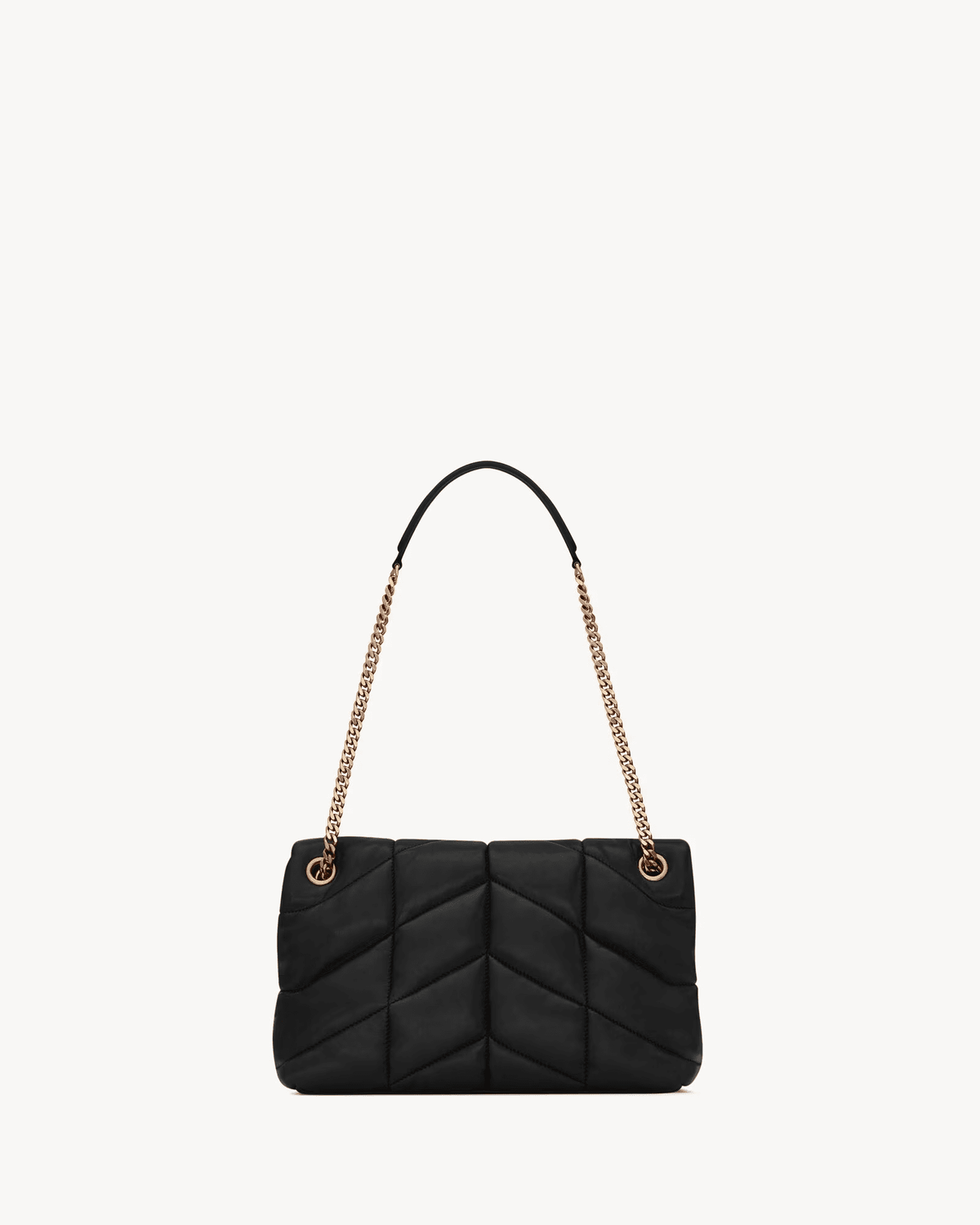 Saint Laurent PUFFER SMALL aus gestepptem Nappaleder