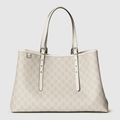 GUCCI EMBLEM LARGE TOTE BAG