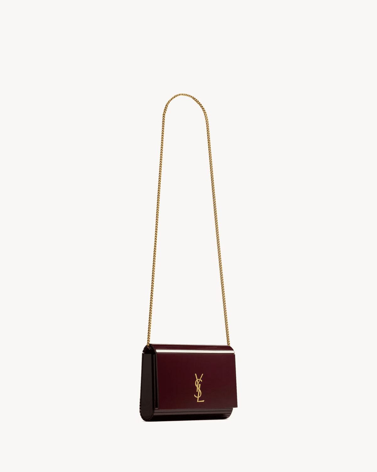 Saint Laurent VICKY MINAUDIÈRE in PLEXIGLAS
