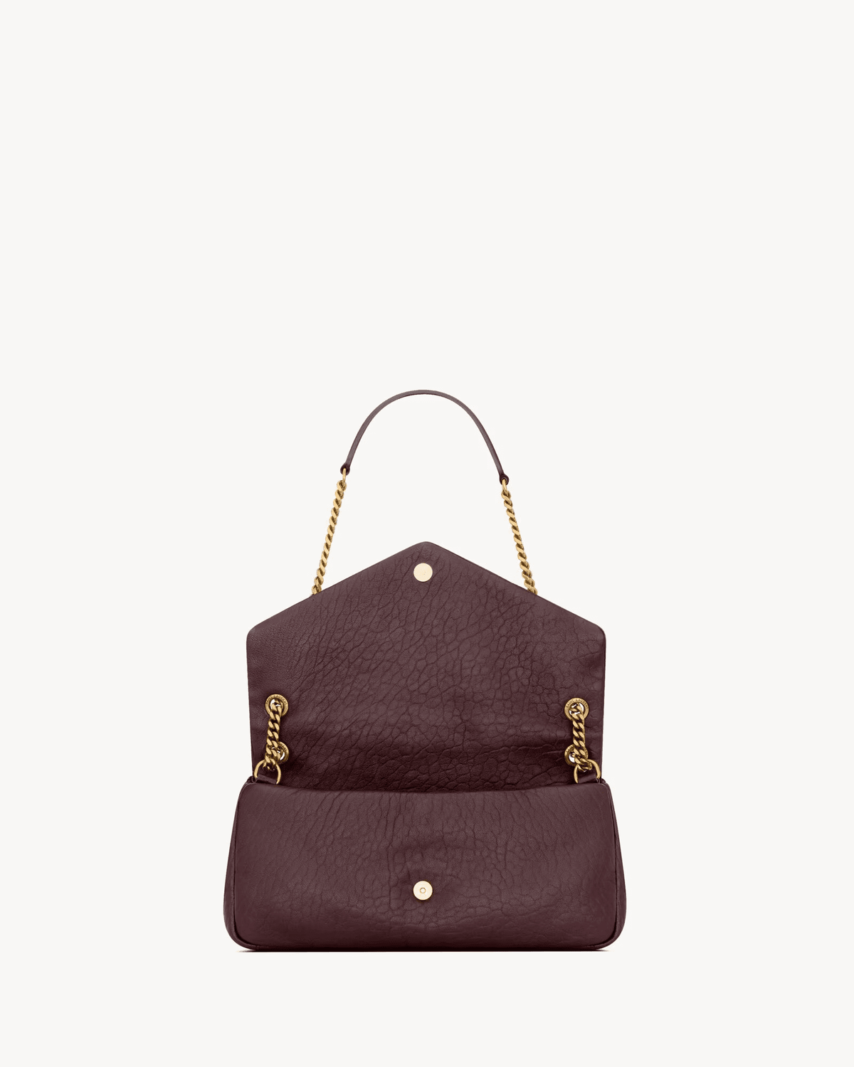 Saint Laurent CALYPSO medium in grained lambskin