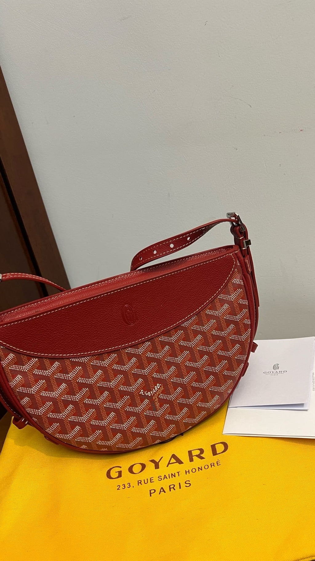 Goyard Hirondelle bag