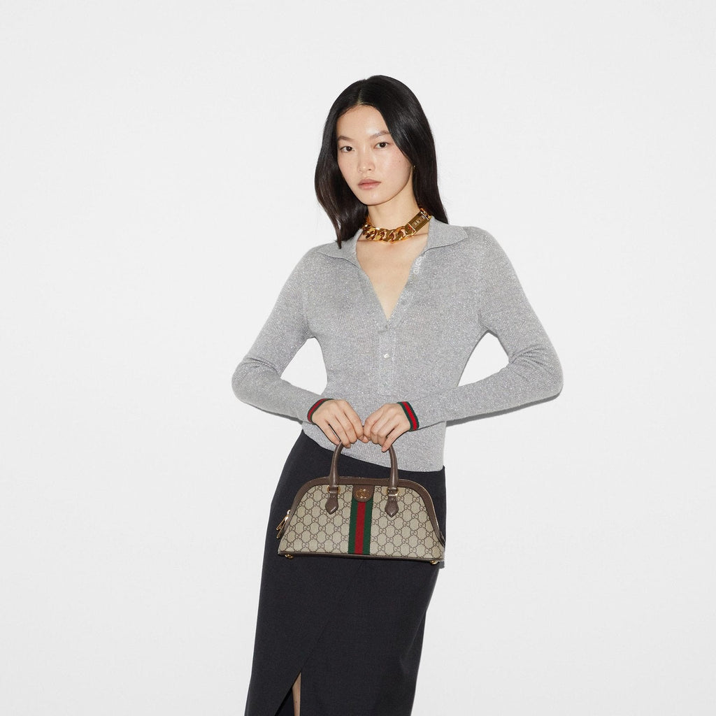 GUCCI OPHIDIA SMALL TOP HANDLE BAG