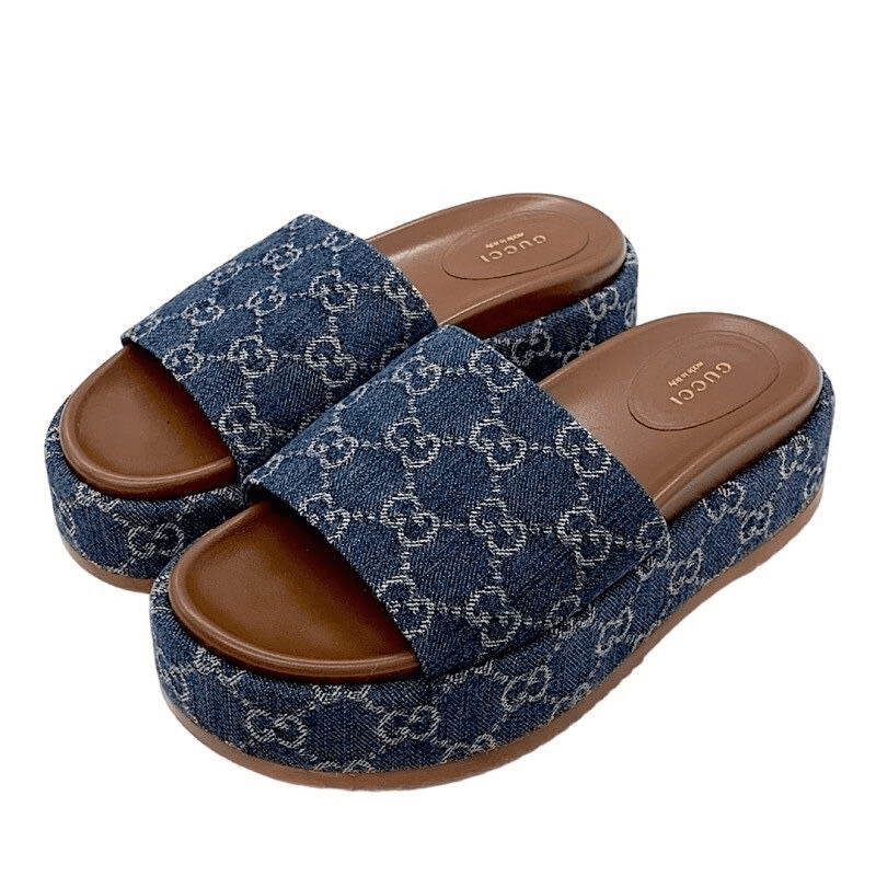 Gucci Women's platform slide sandal