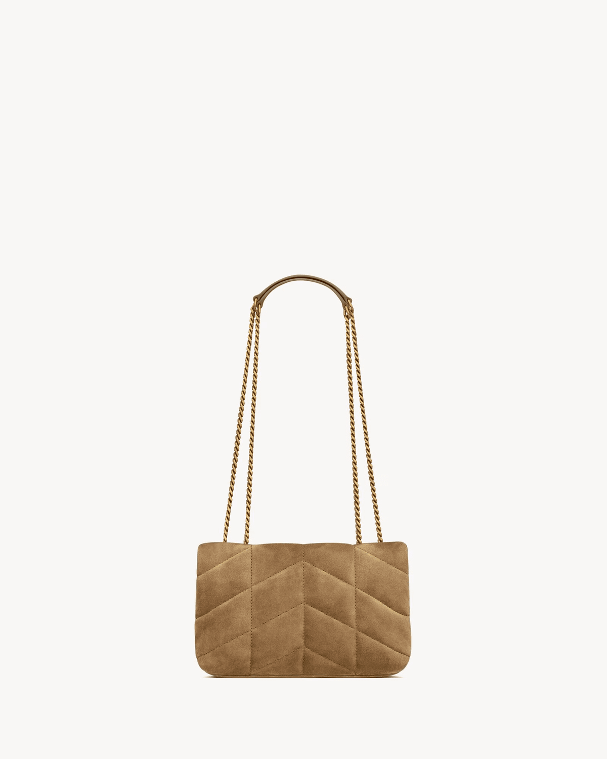Saint Laurent Toy PUFFER in suede